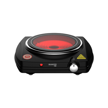 BORMANN ELITE BEP3110 BORMANN Elite BEP3110 Επιτραπέζια Εστία Κεραμική Μονή Ηλεκτρική 1200W