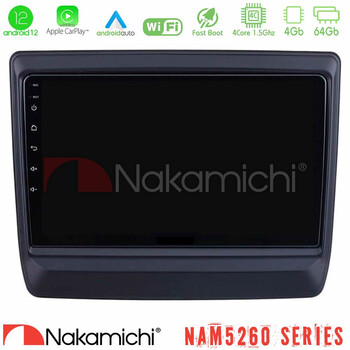 Nakamichi Nam5260 Series 4core Android12 4+64gb Isuzu d-max 2020-2023 Navigation Multimedia Tablet 9 με Carplay &Amp; Android Auto u-n44-Iz715
