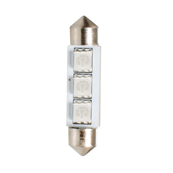 L307B/MT ΛΑΜΠΑΚΙΑ ΠΛΑΦΟΝΙΕΡΑΣ C5W 12V SV8.5 41mm 3xSMD5050 LED ΜΠΛΕ CAN-BUS M-TECH - 1 τεμ.