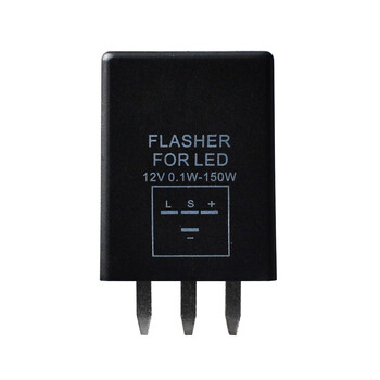 RE104/MT LED FLASHER (ΦΛΑΣΙΕΡΑ) 12V 0,1-150W 4 ΕΠΑΦΩΝ (L+-)  mTECH - 1 Τεμ.
