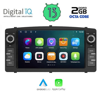 DIGITAL IQ ZSF 510_CPA (7" DECK) MULTIMEDIA for TOYOTA COROLLA mod. 2000-2006