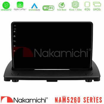 Nakamichi Nam5260 Series 4core Android12 4+64gb Volvo Xc90 2006-2014 Navigation Multimedia Tablet 9 με Carplay &Amp; Android Auto u-n44-Vl0976