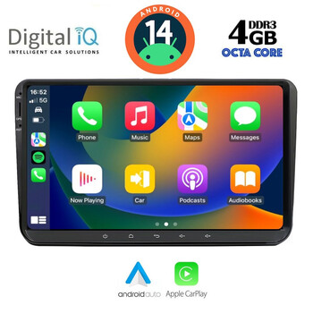 DIGITAL IQ BXF 689_CPAA (9" DECK) MULTIMEDIA for VW – SKODA – SEAT GROUP mod. 2004-2014