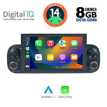 DIGITAL IQ BXF 722_CPAA (7" DECK) MULTIMEDIA for FIAT PANDA mod. 2012-2021