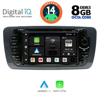 DIGITAL IQ BXF 647_CPAA (7" DVD) MULTIMEDIA for SEAT IBIZA mod. 2008-2015