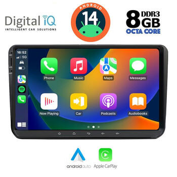 DIGITAL IQ BXF 789_CPAA (9" DECK) MULTIMEDIA for VW – SKODA – SEAT GROUP mod. 2004-2014
