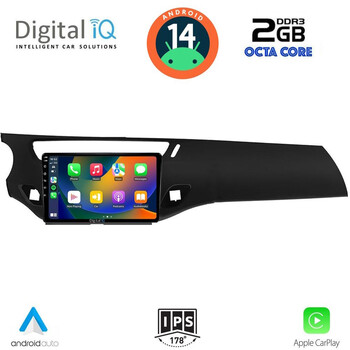 DIGITAL IQ RTG 4092_CPA (9inc) MULTIMEDIA TABLET for CITROEN C3 - DS3 mod. 2009-2016