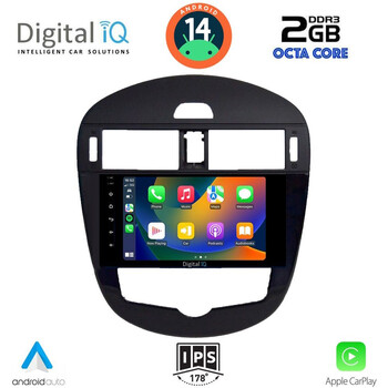 DIGITAL IQ RTG 4470_CPA CLIMA (9inc) MULTIMEDIA TABLET for NISSAN PULSAR mod. 2014&gt;