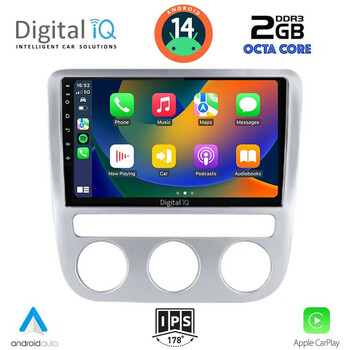 DIGITAL IQ RTG 4752_CPA CLIMA (9inc) MULTIMEDIA TABLET for VW   EOS mod. 2006&gt; - SCIROCCO mod. 2008-2014