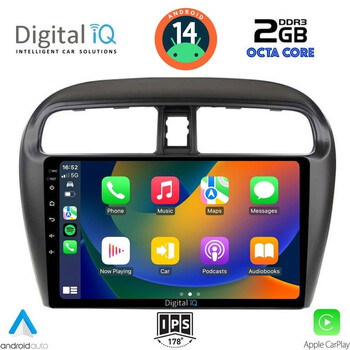 DIGITAL IQ RTG 4448_CPA (9inc) MULTIMEDIA TABLET for MITSUBISHI SPACESTAR mod. 2013-2020
