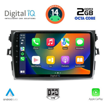 DIGITAL IQ RTG 4713_CPA (9inc) MULTIMEDIA TABLET for TOYOTA COROLLA 4D mod. 2006-2012