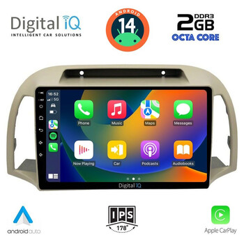 DIGITAL IQ RTG 4457_CPA (9inc) MULTIMEDIA TABLET for NISSAN MICRA K12 mod. 2002-2010