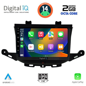 DIGITAL IQ RTG 4483_CPA (9inc) MULTIMEDIA TABLET for OPEL ASTRA K  mod.2015&gt;