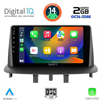 DIGITAL IQ RTG 4556_CPA (9inc) MULTIMEDIA TABLET for RENAULT MEGANE 3 mod. 2009-2016