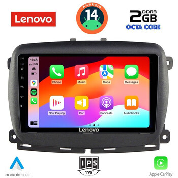 LENOVO LVF 5131_CPA (9inc) MULTIMEDIA TABLET for FIAT 500 mod. 2016&gt;