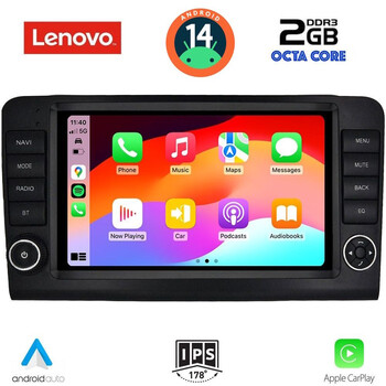 LENOVO LVF 5416_CPA (9inc) MULTIMEDIA TABLET for MERCEDES ML (W164) – GL (X164) mod. 2005-2011