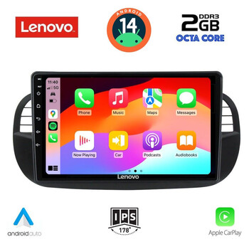 LENOVO LVF 5130_CPA (9inc) MULTIMEDIA TABLET for FIAT 500 mod. 2007-2015