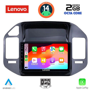 LENOVO LVF 5444_CPA (9inc) MULTIMEDIA TABLET for MITSUBISHI PAJERO mod. 1999-2006