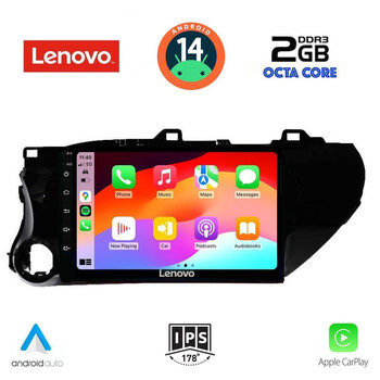 LENOVO LVF 5721_CPA (10inc) MULTIMEDIA TABLET for TOYOTA HILUX mod. 2017&gt;