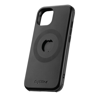 9182.7-LM Θήκη Κινητού Mag Case iPhone της σειράς Optiline για Apple iPhone 15 MagSafe Τεχνολογίας με 34 μαγνήτες και Δυνατότητα Ασύρματης Φόρτισης συμβατή με Βάσεις Στήριξης Κινητού Optiline για Μηχανή με σύστημα Duolock