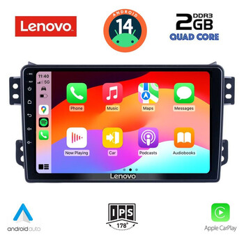 LENOVO LVD 2682_CPA (9inc) MULTIMEDIA TABLET for OPEL AGILA - SUZUKI SPLASH mod. 2008>