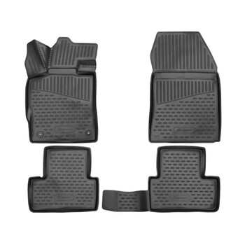 ELEMENT3DAN0732210K/NV ΜΑΡΚΕ ΠΑΤΑΚΙΑ ΣΕ ΣΚΑΦΗ TPE ΛΑΣΤΙΧΟ ΓΙΑ FORD RANGER T6.2(P703) 2022+ RHD ΣΕ ΜΑΥΡΟ ΧΡΩΜΑ NOVLINE - 3 ΤΕΜ
