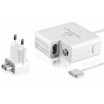 POWERTECH τροφοδοτικό laptop PT-289 για Apple, 60W, 16.5V/3.65A, λευκό