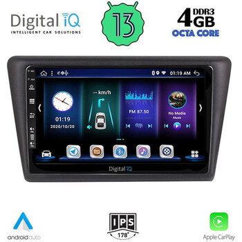 DIGITAL IQ BXD 6600_CPA (9inc) MULTIMEDIA TABLET for SKODA RAPID SPACEBACK mod. 2014&gt;