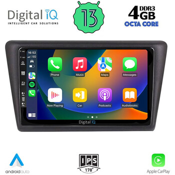 DIGITAL IQ BXD 6600_CPA (9inc) MULTIMEDIA TABLET for SKODA RAPID SPACEBACK mod. 2014&gt;