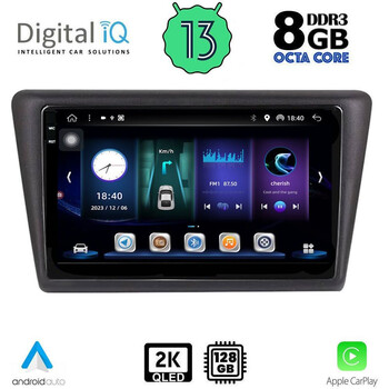 DIGITAL IQ BXD 11600_CPA (9inc) MULTIMEDIA TABLET for SKODA RAPID SPACEBACK mod. 2014&gt;