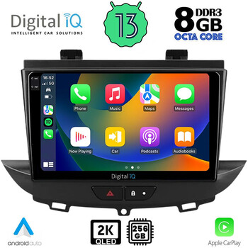 DIGITAL IQ BXD 11490_CPA (9inc) MULTIMEDIA TABLET for OPEL CROSSLAND – GRANDLAND mod. 2017&gt;