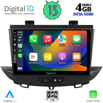 DIGITAL IQ BXD 6490_CPA (9inc) MULTIMEDIA TABLET for OPEL CROSSLAND – GRANDLAND mod. 2017&gt;