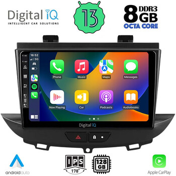 DIGITAL IQ BXD 8490_CPA (9inc) MULTIMEDIA TABLET for OPEL CROSSLAND – GRANDLAND mod. 2017>