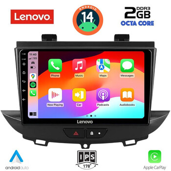 LENOVO LVF 5490_CPA (9inc) MULTIMEDIA TABLET for OPEL CROSSLAND – GRANDLAND mod. 2017&gt;