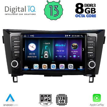 DIGITAL IQ BXD 8467_CPA (10inc) MULTIMEDIA TABLET for NISSAN QASHQAI - XTRAIL mod. 2014-2021