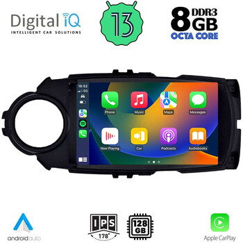 DIGITAL IQ BXD 8737FL_CPA (9inc) MULTIMEDIA TABLET for TOYOTA YARIS mod. 2015-2020