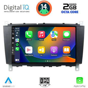 DIGITAL IQ BXF 5403_CPA (8inc) MULTIMEDIA TABLET for MERCEDES C – CLK (W203-209) mod. 2004-2008