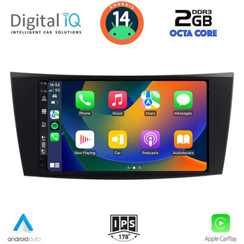 DIGITAL IQ BXF 5407_GPS (8inc) MULTIMEDIA TABLET for MERCEDES E W211 – CLS mod. 2003-2009