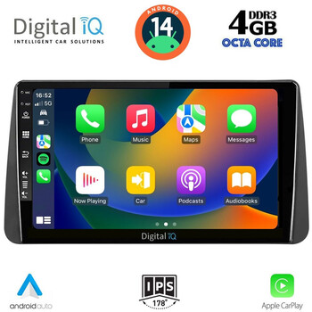 DIGITAL IQ BXF 6149_CPA DASH (9inc) MULTIMEDIA TABLET for FIAT TIPO mod. 2018-2023
