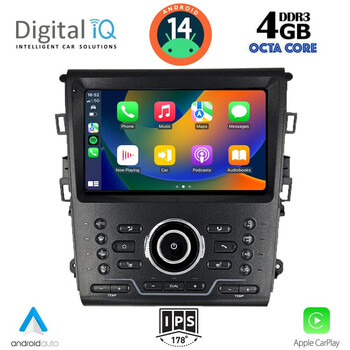 DIGITAL IQ BXF 6164_CPA CLIMA (9inc) MULTIMEDIA TABLET for FORD MONDEO mod. 2014>