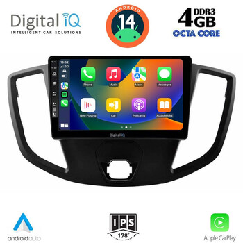 DIGITAL IQ BXF 6179_CPA  (9inc) MULTIMEDIA TABLET for FORD TRANSIT mod. 2014-2020
