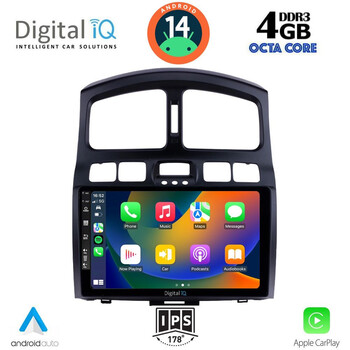 DIGITAL IQ BXF 6236_CPA (9inc) MULTIMEDIA TABLET for HYUNDAI SANTA FE  mod. 2003-2006