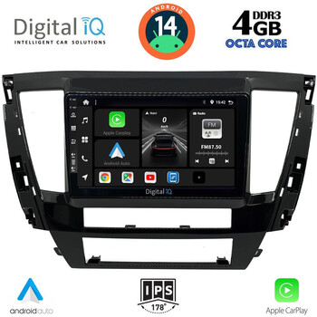 DIGITAL IQ BXF 6447S_CPA (9inc) MULTIMEDIA TABLET for MITSUBISHI PAJERO SPORT mod. 2020&gt;