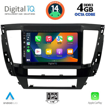 DIGITAL IQ BXF 6447S_CPA (9inc) MULTIMEDIA TABLET for MITSUBISHI PAJERO SPORT mod. 2020&gt;