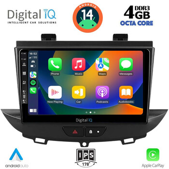 DIGITAL IQ BXF 6490_CPA (9inc) MULTIMEDIA TABLET for OPEL CROSSLAND – GRANDLAND mod. 2017&gt;
