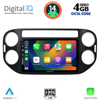 DIGITAL IQ BXF 6760_CPA (9inc) MULTIMEDIA TABLET for VW TIGUAN mod. 2004-2016
