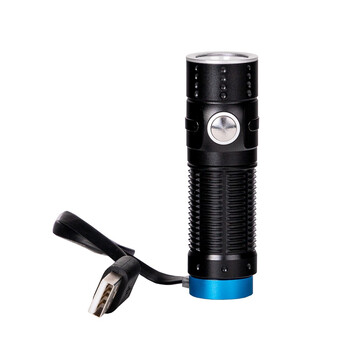 TLF101/MT ΦΑΚΟΣ ΧΕΙΡΟΣ 1x10W 490lm IP65 71mm Φ23mm 1100mAh Li-ion TACTICAL LASER FLASHLIGHT M-TECH - 1 Τεμ.