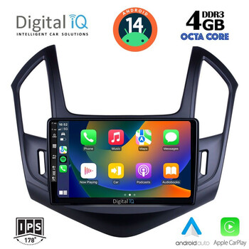 DIGITAL IQ BXF 6077_CPA (9inc) MULTIMEDIA TABLET for CHEVROLET CRUZE mod. 2013-2015