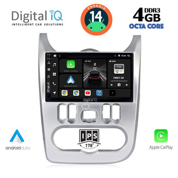 DIGITAL IQ BXF 6101_CPA (9inc) MULTIMEDIA TABLET for DACIA DUSTER – LOGAN – SANDERO mod. 2006-2012