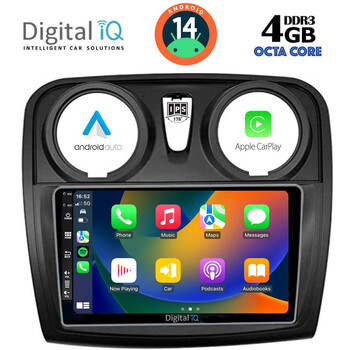 DIGITAL IQ BXF 6108_CPA (9inc) MULTIMEDIA TABLET for DACIA LOGAN – SANDERO mod. 2012-2019